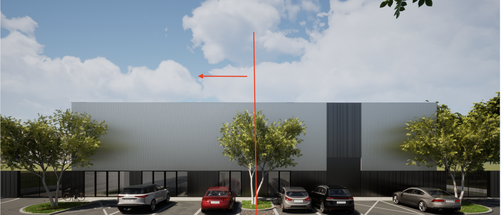 Skladový objekt (hala) o výmere 400 m2 s administratívou v Trnave, Logistická ulica